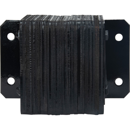 Butoirs de quai lamell&eacute;s, Horizontal, Caoutchouc, 12" la x 4" p x 10" h Dufferin Supply