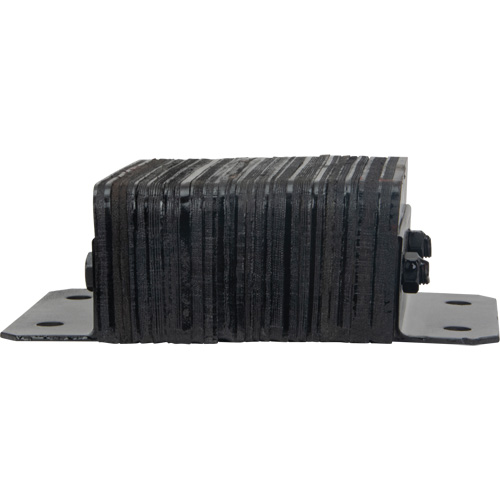 Butoirs de quai lamell&eacute;s, Horizontal, Caoutchouc, 12" la x 4" p x 10" h Dufferin Supply