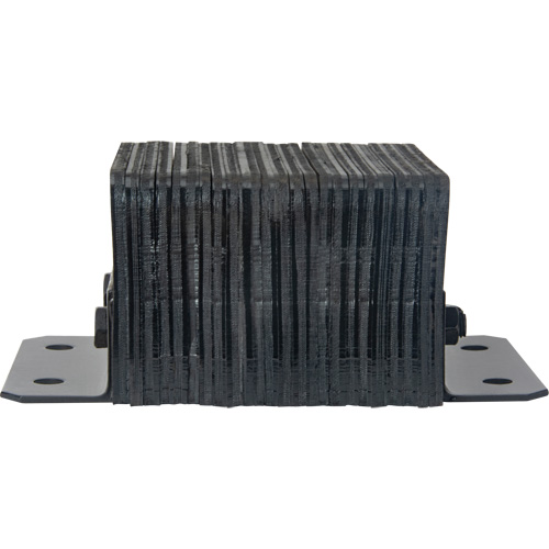 Butoirs de quai lamell&eacute;s, Horizontal, Caoutchouc, 12" la x 6" p x 10" h Dufferin Supply