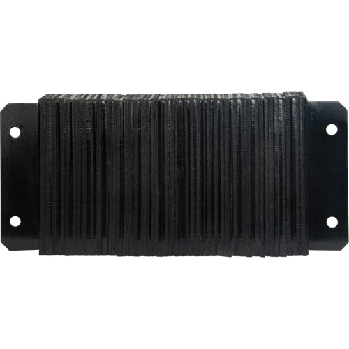 Butoirs de quai lamell&eacute;s, Horizontal, Caoutchouc, 24" la x 4" p x 12" h Dufferin Supply