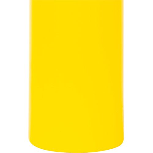 Polyethylene Bollard Cover, 4-1/2" Dia. x 52" L, Red/Yellow Dufferin Supply
