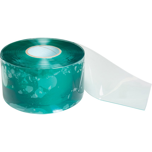 Static Dissipative Strip Curtain, 164' x 8" x 0.08" Dufferin Supply