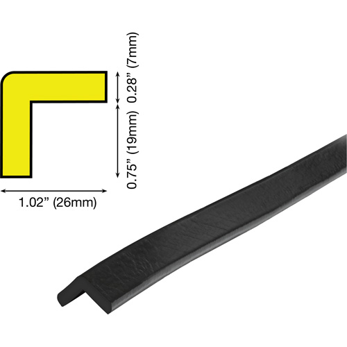 E Profile 5M Corner Protection Bumper Guard Dufferin Supply