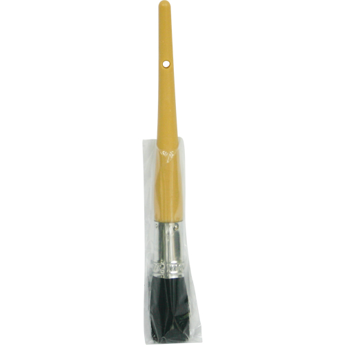 Oval Paint Brush, Bristle, Plastic Handle, 21/32" Width Dufferin Supply