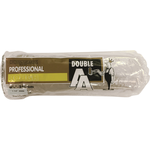 Manchon de rouleau &agrave; peinture synth&eacute;tique professionnel AA, Nap 30 mm (1-3/16"), 240 mm (9-1/2") l Dufferin Supply