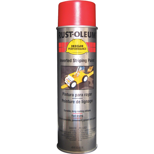 2300 System Inverted Striping Paint, Red, 18 oz., Aerosol Can Dufferin Supply