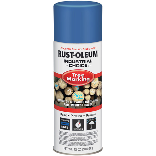 Industrial Choice T1600 Tree Marking Paint, Blue, 16 oz. Dufferin Supply
