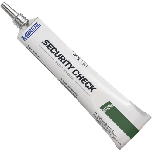 Security Check Paint Marker, 1.7 oz., Tube, Green Dufferin Supply
