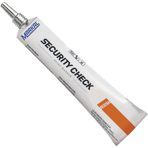 Marqueur de peinture de contr&ocirc;le de s&eacute;curit&eacute;, 1,7 oz, Tube, Orange Dufferin Supply