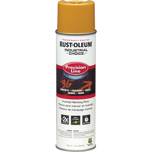 Peinture de marquage lin&eacute;aire de pr&eacute;cision &agrave; base d'eau M1800, 17 oz, Canette a&eacute;rosol Dufferin Supply