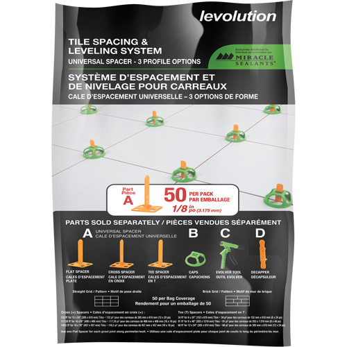 Miracle Sealants&reg; Levolution Universal Spacer Dufferin Supply