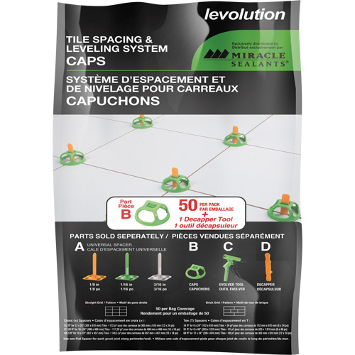 Miracle Sealants&reg; Levolution Universal Caps Dufferin Supply