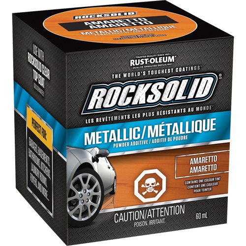 Additifs de poudre m&eacute;tallique RockSolid, 60 ml, Bouteille, Amaretto Dufferin Supply