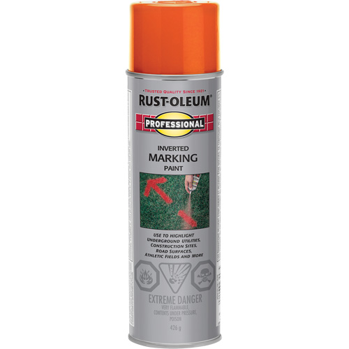 Inverted Marking Paint Spray, Aerosol Can Dufferin Supply