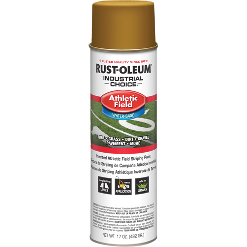 AF1600 Athletic Field Striping Paint, Gold, Aerosol Can Dufferin Supply