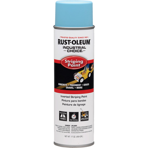 Peinture pour traçage de ligne &agrave; l'envers du syst&egrave;me S1600, Bleu, Canette a&eacute;rosol Dufferin Supply