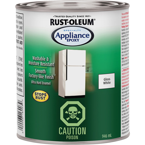 &eacute;poxyde pour &eacute;lectrom&eacute;nager sp&eacute;cialis&eacute;, 946 ml, Canette, Blanc Dufferin Supply