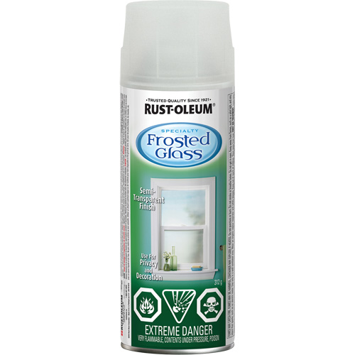 Specialty Spray Paint, Aerosol Can, Frosted Glass Dufferin Supply