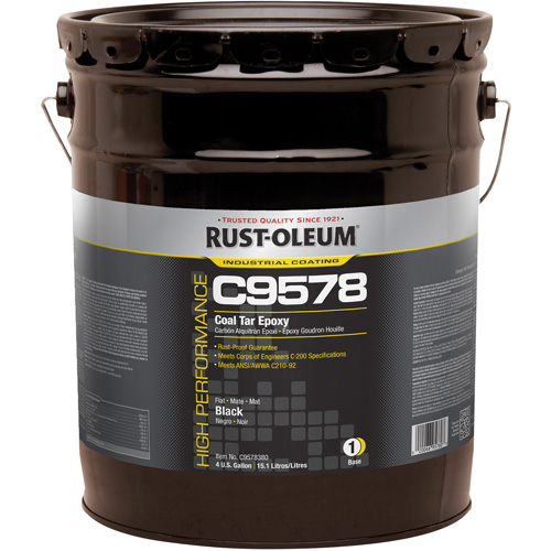 C9578 System Coal Tar High Solids Epoxy, 4 gal., Pail Dufferin Supply