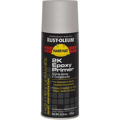 Appr&ecirc;t &eacute;poxydique 2K &agrave; haute performance en a&eacute;rosol du syst&egrave;me V2300, Gris, 13 oz, Canette a&eacute;rosol Dufferin Supply