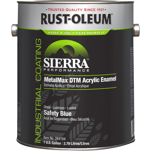 &eacute;mail acrylique DTM Sierra Performance MetalMax Plus, Gallon, Bleu Dufferin Supply