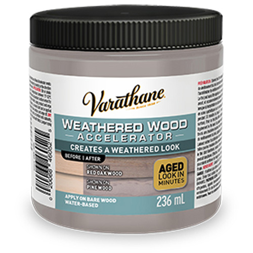 Acc&eacute;l&eacute;rateur de vieillissement du bois Varathane, 236 ml, Canette, Gris Dufferin Supply
