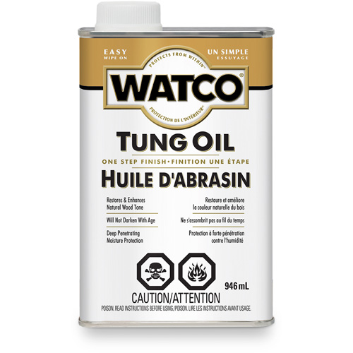 Huile dabrasin Watco, 946 ml, Transparent, Transparent Dufferin Supply