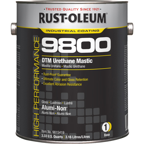 Syst&egrave;me de mastic &agrave; lur&eacute;thane 9800 DTM, 1 gal., Alumi-Non, Brillant Dufferin Supply