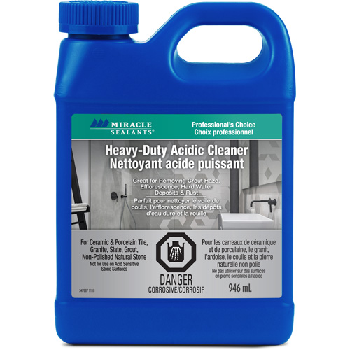 Miracle Sealants&reg; Heavy-Duty Acidic Cleaner, Jug Dufferin Supply