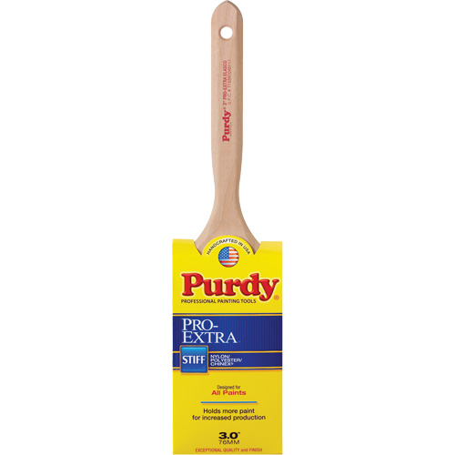 Pinceau Pro-Extra Elasco, Mat&eacute;riau m&eacute;lang&eacute;, Manche Bois, Largeur de 3" Dufferin Supply