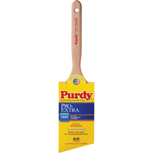 Pinceau Pro-Extra Glide, Mat&eacute;riau m&eacute;lang&eacute;, Manche Bois, Largeur de 3" Dufferin Supply