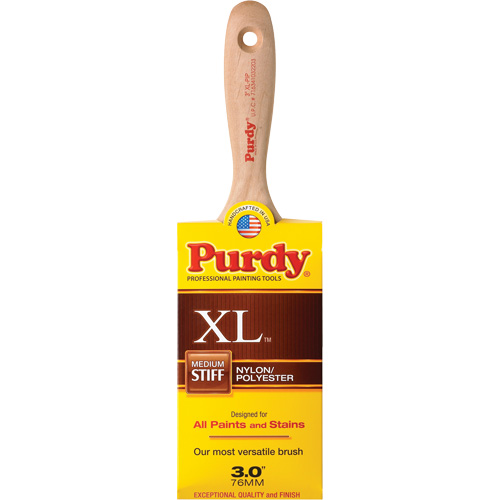 XL Pip Paint Brush, Poly/Nylon, Wood Handle, 3" Width Dufferin Supply