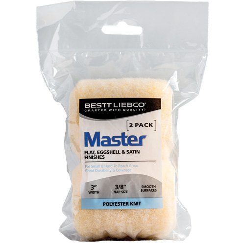 Master Trim and Traffic Roller Refill, 10 mm (3/8") Nap, 75 mm (3") L Dufferin Supply