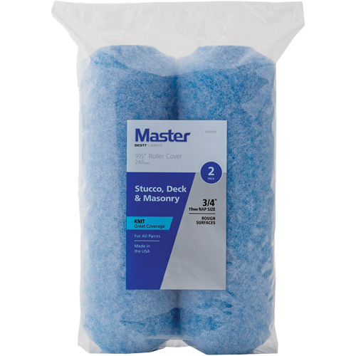 Master Textured Walls Roller Cover, 19 mm (3/4") Nap, 240 mm (9-1/2") L Dufferin Supply