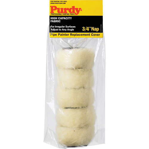 Pipe Painter Roller Refill, 19 mm (3/4") Nap, 177.8 mm (7") L Dufferin Supply