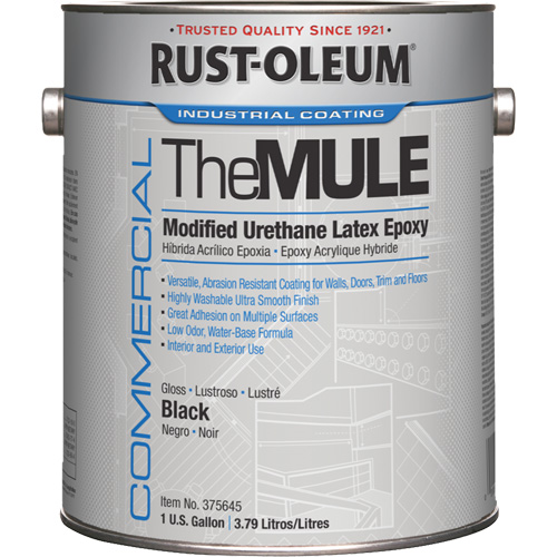 Modified Urethane Latex Epoxy, Black, Gallon Dufferin Supply