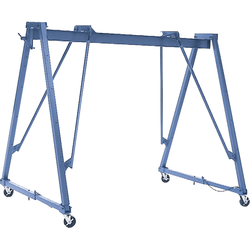Adjustable Gantry Cranes, 10' L, 4000 lbs. (2 tons) Capacity Dufferin Supply