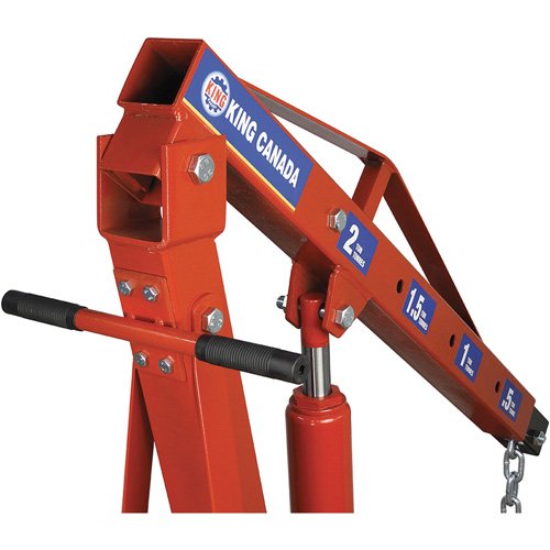 Grues d'atelier escamotables de 2 tonnes, Capacit&eacute; 4000 lb (2 tonnes) Dufferin Supply