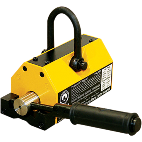 Powerlift&reg; Magnets, 2500 lbs. (1.25 tons) Holding Cap., 12-5/8" L x 7-1/8" W x 8-7/8" H Dufferin Supply