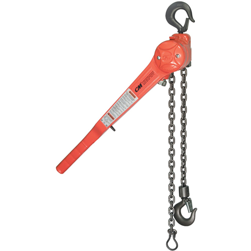 Lever Hoist - Series 640 Puller, 5' Lift, 1500 lbs. (0.75 tons) Capacity, Steel Chain Dufferin Supply