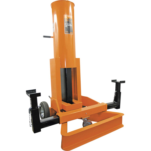 Heavy-Duty Air End Lift Jack, 10 Ton(s) Capacity, 17-1/2" - 50" H Dufferin Supply