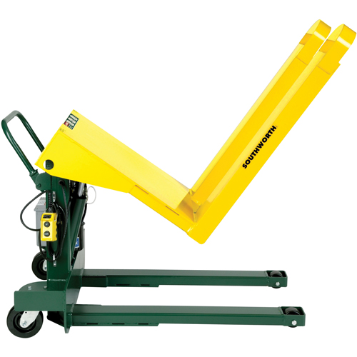 Basculeurs hydrauliques portable E-Z Reach, Bascule 85°, Capacit&eacute;e 2000 lb, 40" lo x 24-1/2" la Dufferin Supply