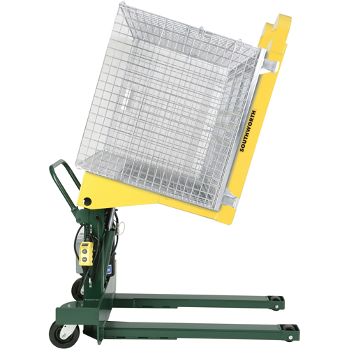 Basculeurs hydrauliques portable E-Z Reach, Bascule 85°, Capacit&eacute;e 4000 lb, 40" lo x 25-1/2" la Dufferin Supply