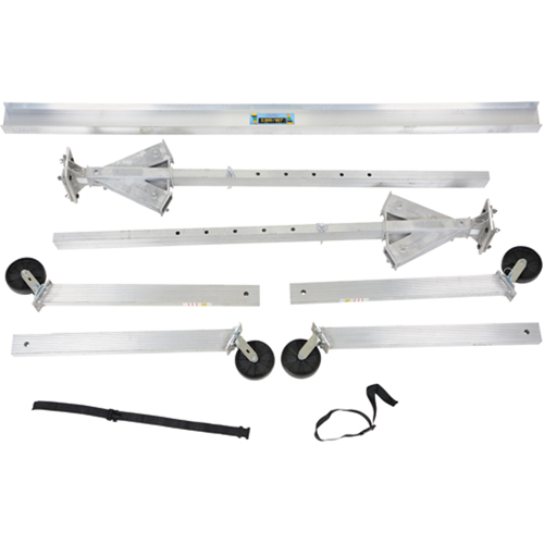 Grue mobile ajustable en aluminium, 10' lo, Capacit&eacute; 4000 lb (2 tonnes) Dufferin Supply