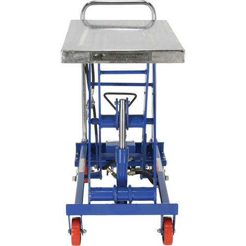 Pneumatic Hydraulic Scissor Lift Table, Steel, 32-1/2" L x 19-3/4" W, 1000 lbs. Cap. Dufferin Supply