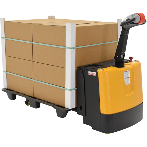 Transpalette &eacute;lectrique motoris&eacute;, Capacit&eacute; 3300 lb, 48" lo x 28,25" la Dufferin Supply