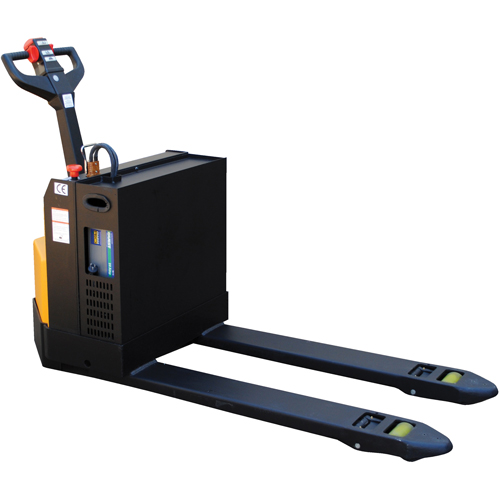 Transpalette &eacute;lectrique motoris&eacute;, Capacit&eacute; 4500 lb, 48" lo x 30,25" la Dufferin Supply