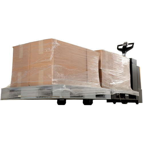 Transpalette &eacute;lectrique motoris&eacute; a/plateforme &agrave; conducteur debout, Capacit&eacute; 4500 lb, 96" lo x 30" la Dufferin Supply