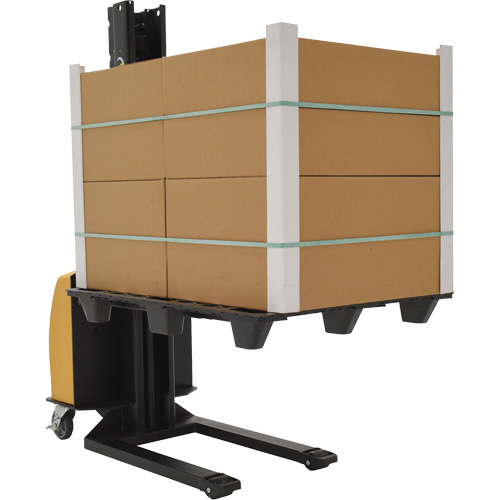 Gerbeur motoris&eacute; avec m&acirc;t &eacute;troit, Fonctionnement &eacute;lectrique, Capacit&eacute; 1000 lb, Lev&eacute;e max 63" Dufferin Supply