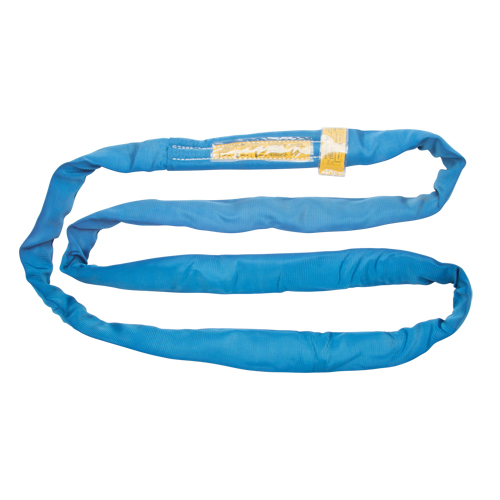 &eacute;lingue de levage en polyester ronde, Bleu, 4" la x 6' lo, 23 000 lb Charge verticale Dufferin Supply
